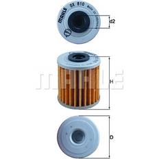 Suzuki Filters Mahle Oil Filter OX 810