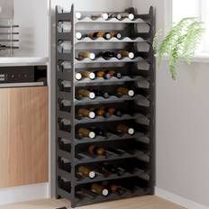 Grey Wine Racks vidaXL for Wine Rack