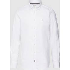 Tommy Hilfiger Stretch Shirts Tommy Hilfiger Hemd MW0MW29969 Weiß Regular Fit