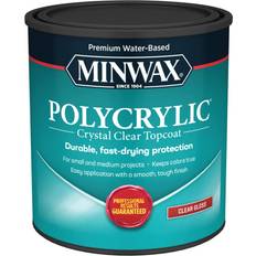 Paint Minwax Polycrylic 1qt Wood Protection Transparent