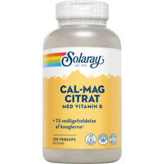 Solaray Cal-Mag Citrate Vitamin D 270 stk