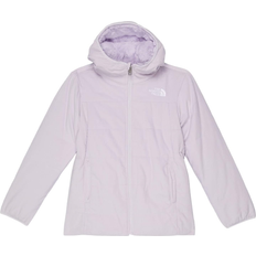 The North Face Girl's Printed Reversible Mossbud Parka - Lavender Fog