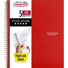 Office Supplies Five Star Spiral Notebook Study App 8 x 10-1/2 Ink Bleed
