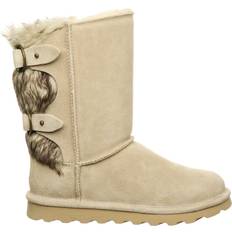 Faux Fur Ankle Boots Bearpaw Eloise - Oat