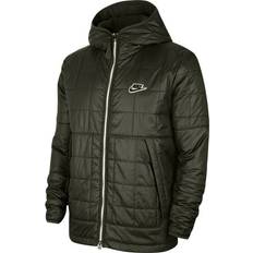 Outerwear Nike Sportswear Synthetic-Fill Mens Jackets S, Color: Olive/White