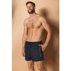 Microfiber Swimwear Tommy Hilfiger DRAWSTRING herren Badeshorts Marineblau