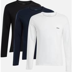 HUGO BOSS Magliette HUGO BOSS Black Longsleeve 3-pack Classic T-Shirts - Navy/Bianco