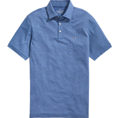 Vineyard Vines St. Jean Stripe Sankaty Polo Shirt - Blue Depth Tejeda