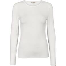 Esmé Studios Penelope LS O-neck Slim T-shirt White