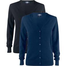 Blue - Sportswear Garment Cardigans Cutter & Buck Cardigan Women Dark Navy