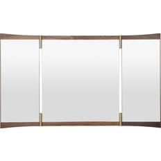 Miroirs Muraux GUBI Vanity 3 69 x 116 cm Noyer - Marron Miroir Mural