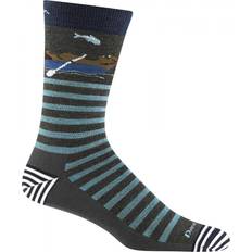 Merino Wool Socks Darn Tough Vermont Animal Haus Crew Lightweight Forest Men's Crew Cut Socks Shoes Green US 12.5-14.5