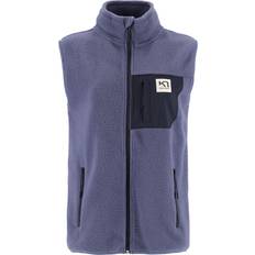 Kari Traa Gilet Kari Traa Gilet Da Donna In Pile - Blu/Grigio