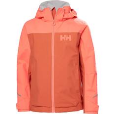 Hiking Shell Outerwear Children's Clothing Helly Hansen Junior Sogndal Shell Jacket - Terracotta Red (41779-179)