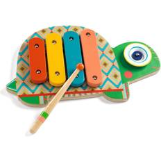 Djeco Animambo Musikinstrument Xylophon Schildkröte