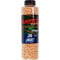 0,20g Tracer Kugler, Blaster, 3300 Stk, Rød