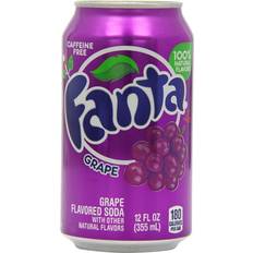 Soda Pop Fanta Grape Soda Can 12fl oz 12pack