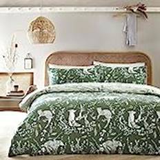 Textiles Furn Buckthorn Duvet Cover Green