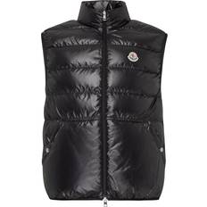 Moncler Men Vests Moncler Aube Down Vest - Black