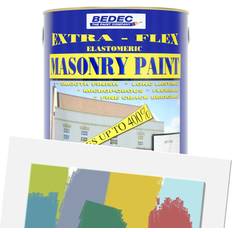 Paint Bedec Extra Flex Masonry Paint Buttermilk