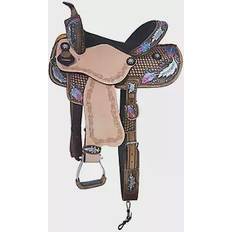 Tough-1 Royal Delilah Barrel Saddle 14in