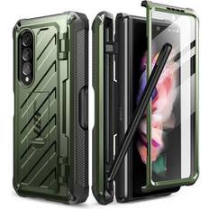 Mobile Phone Accessories Supcase Unicorn Beetle Pro Series for Samsung Galaxy Z Fold 3 5G 2021 Full-Body Dual Layer Rugged with Built-in Screen Protector &