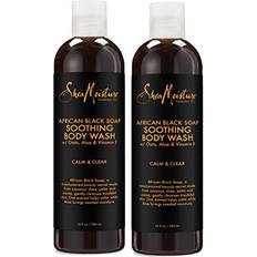 Toiletries Shea Moisture African Black Soap Body Wash 384ml 2-pack