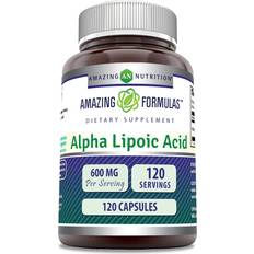 Vitamins & Supplements Nutrition Alpha Lipoic Acid 600Mg 120 pcs