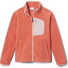 XXS Chaquetas de Forro Polar Columbia Fast Trek III Full Zip Naranja Beige Infantil