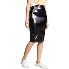 Elastane/Lycra/Spandex Skirts Commando Perfect Patent Midi Skirt