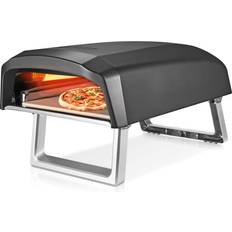 Grills Commercial Chef Outdoor Gas Pizza Oven with Dual L-Shaped Burner