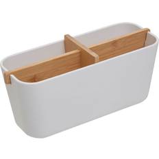 Bamboe Opbergdozen Premier Housewares Canyon Organizer - White