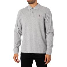 Gant Men Shield Piqué Rugger Grey