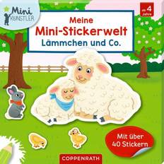 Adesivi Coppenrath Meine Mini-Stickerwelt: Lämmchen & Co. (Mini-Künstler) (5)