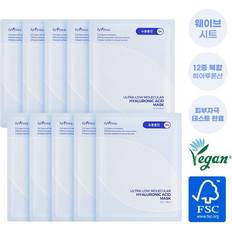 Isntree Hudpleje Isntree Hyaluronic Acid Deep Moisture Water Mask 10-Pack