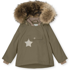 Mini a ture wang vinterjakke pels Mini A Ture Wang Fur Winter Jacket - Military Green