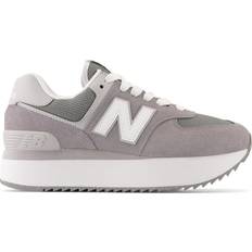 New Balance 574+ W - Shadow Grey/Rain Cloud/White