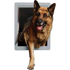 Ideal Pet Products Plastic Door with Telescoping Frame Super Large