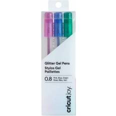 Cricut Joy Glitter Gel Pens Pink Blue Green 0.8mm 3-pack