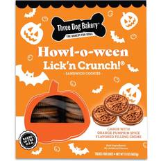 Dog Bakery Lick'n Crunch! Howl-o-ween Sandwich Pumpkin Spice Crème
