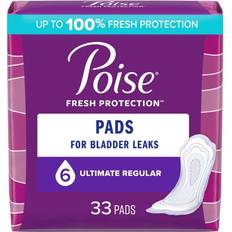 Intimate Hygiene & Menstrual Protections Poise Bladder Leaks Ultimate Regular 33-pack