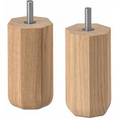 IKEA Natur Bordsben IKEA Ullarp Bordsben 10cm 2st
