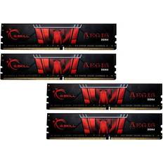 4 - CL15 - DDR4 RAM G.Skill Aegis DDR4 2133MHz 4x4GB (F4-2133C15Q-16GIS)