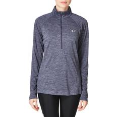 Under Armour Tech Half Zip Top Womens Grey