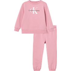 Organic Tracksuits Children's Clothing Calvin Klein Jeans Children's set Pink