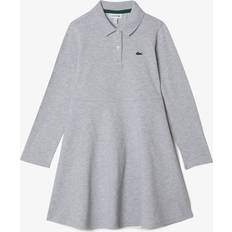 Lacoste Dresses Lacoste Cotton Skater Dress with Long Sleeves