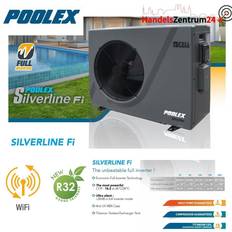 Bombas de Calor de Aire Poolex Silverline Inverter 210 Wärmepumpe, Grau