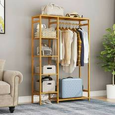 Yellow Clothing Storage Bed Bath & Beyond Free-standing Garment Clothes Rack