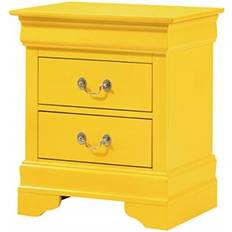 Yellow Bedside Tables Glory Furniture Phillipe Traditional 2-drawer Bedside Table