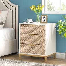 Bed Bath & Beyond Night Stands Drawers Bedside Table 15.8x19.7"